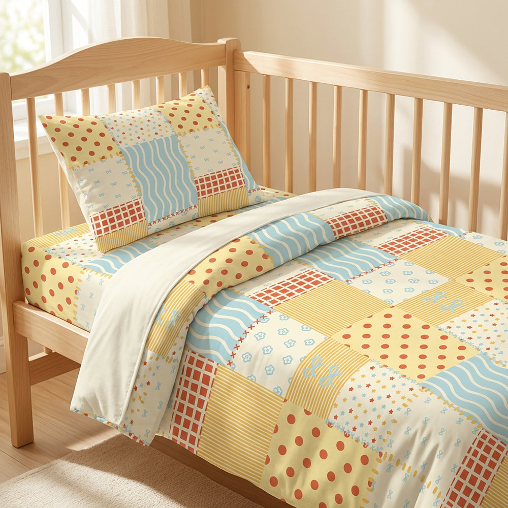 Cotton Cartoon Print Fabric for Baby Home Textiles
