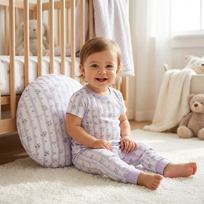 Plain-Weave Cotton Cartoon Print Fabric – fabric texture detail