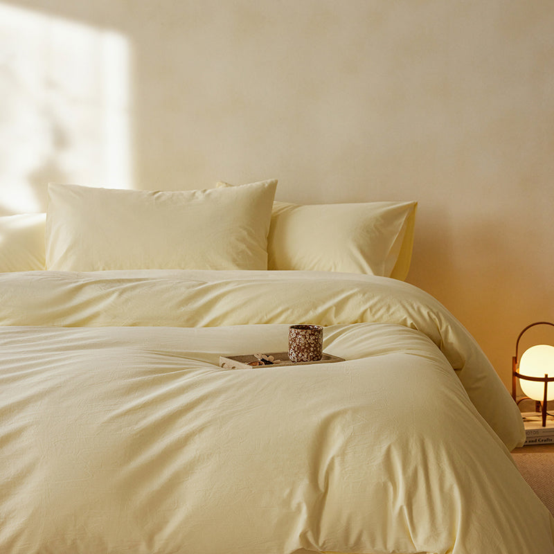 108-Inch Extra-Wide Cotton Solid Dyed Fabric for King Duvet Covers – main product view
