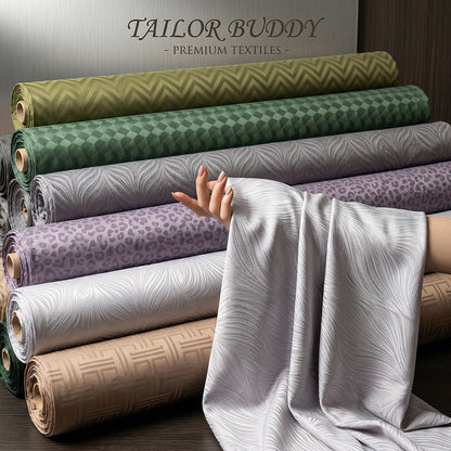 Luxury 100% Cotton Jacquard Fabric for Premium Bedding – main product view