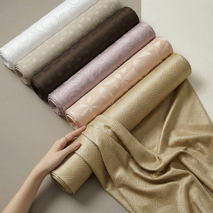Durable Breathable Cotton Jacquard Fabric for Bedding – main product view