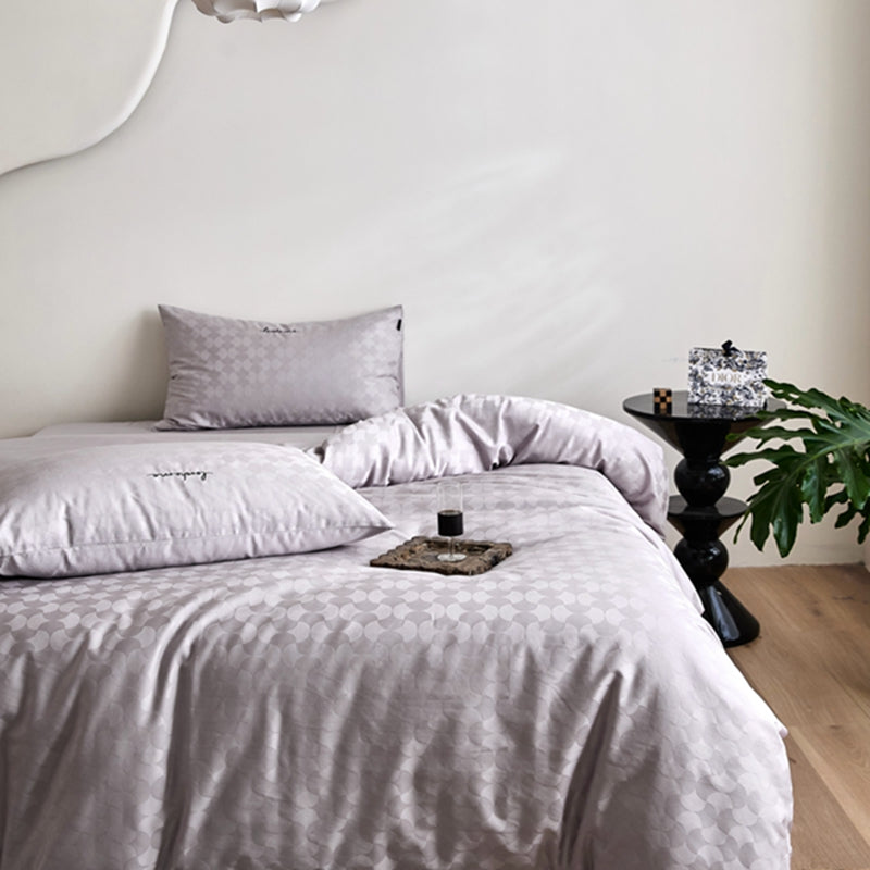 Double-Layer Cotton Jacquard Fabric for Bedding – jacquard texture and application detail