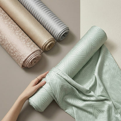 Yarn-Dyed 100% Cotton Jacquard Fabric for Duvet Covers – main product view