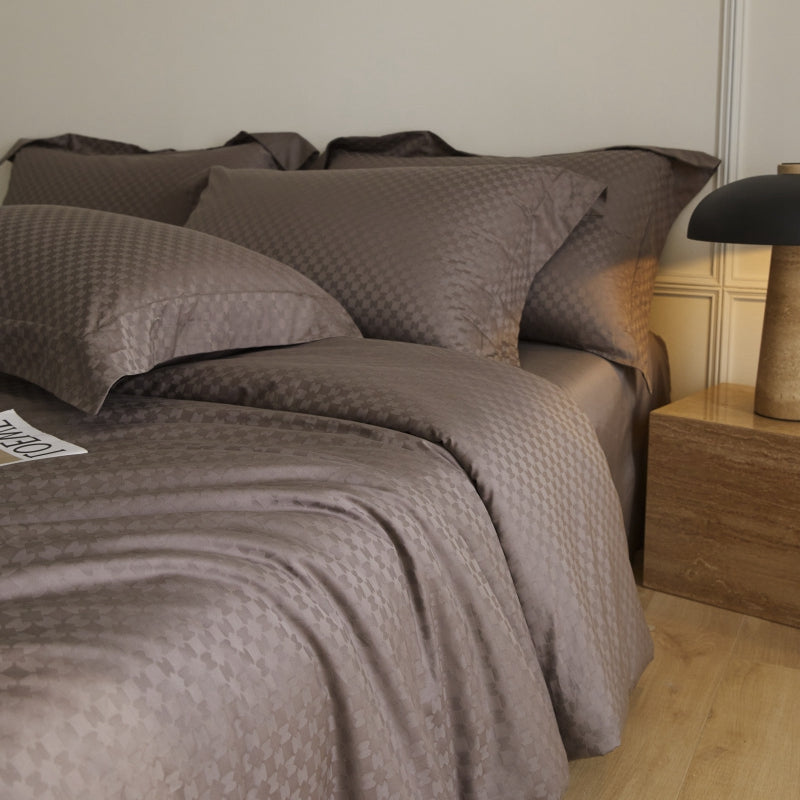 Woven Cotton Jacquard Fabric for Bedding and Homewear – main product view