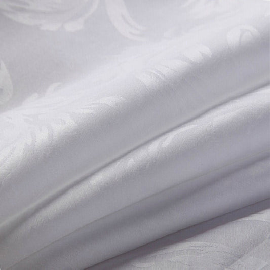 Commercial Cotton Jacquard Fabric for Hospitality Linens – alternate fabric and bedding view