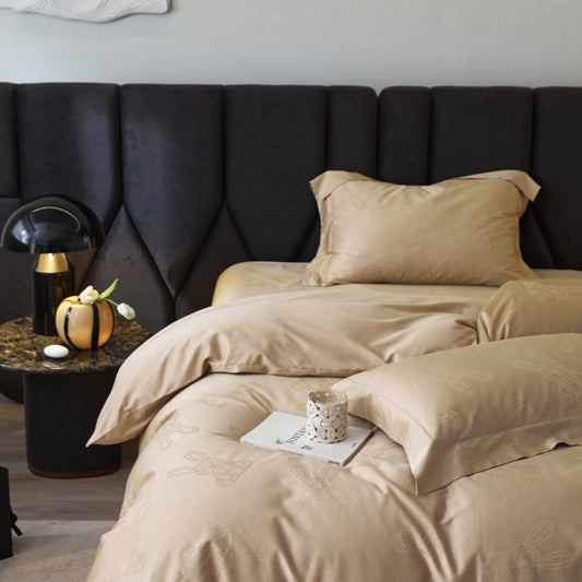 Multi-Finish Cotton Jacquard Fabric for Bedding Sets – main product view