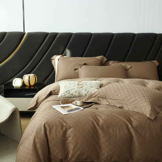 Skin-Friendly Cotton Jacquard Fabric for Pajamas and Bedspreads – main product view