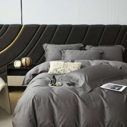 Anti-Static Cotton Jacquard Fabric for Sensitive-Skin Bedding – main product view