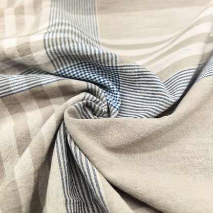 Soft 100% Cotton Washed Printed Fabric for Bed Sheets – main product view