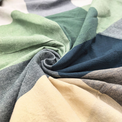 Wide-Width 100% Cotton Washed Printed Fabric for Bedding – main product view