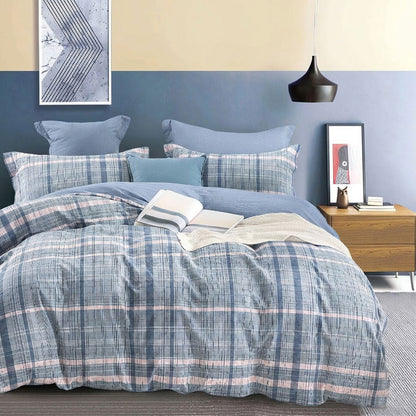 100% Cotton Washed Printed Fabric for Bedspreads and Bedding – pattern, finish and additional product view