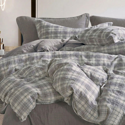 Soft 100% Cotton Washed Printed Fabric for Bed Sheets – main product view