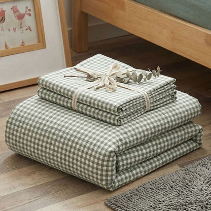 Washed 100% Cotton Fabric for Pillowcases and Bedding – cotton texture and application detail
