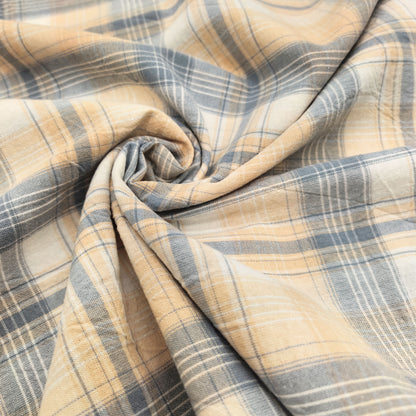 Floral 100% Cotton Washed Fabric for Modern Bedding – washed cotton surface and pattern detail