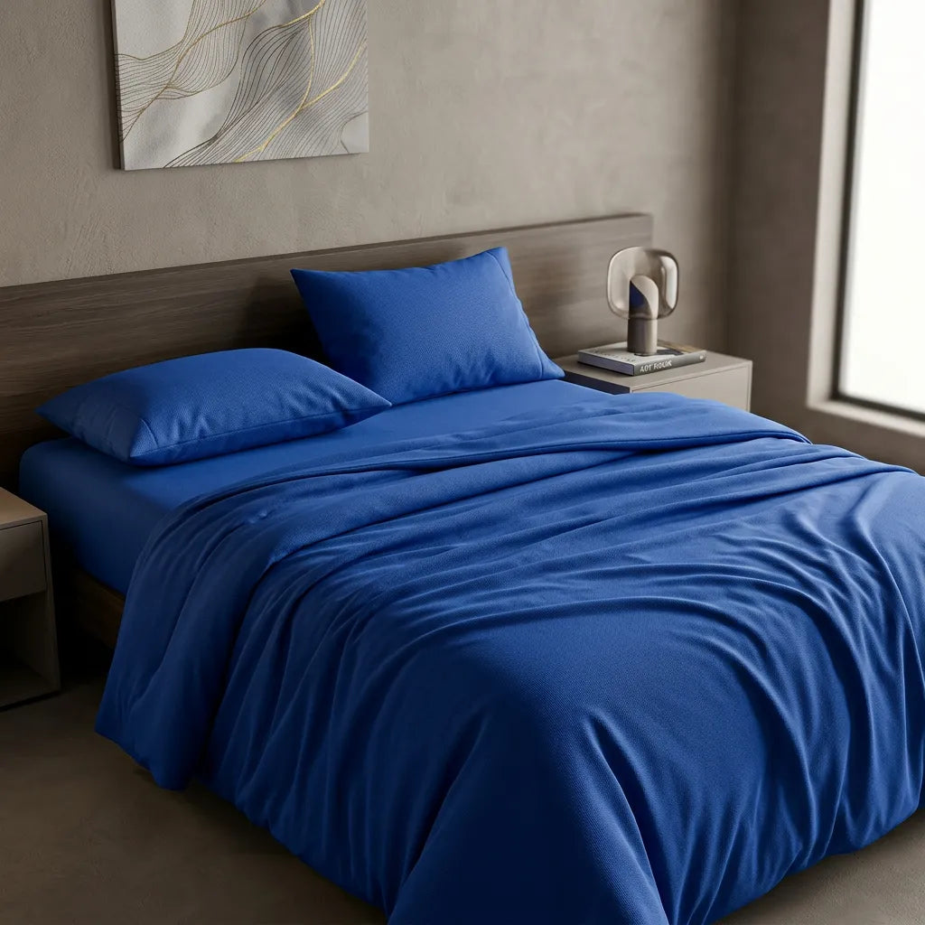Microfiber Solid Dyed Fabric for Bed Sheets and Loungewear – main product view