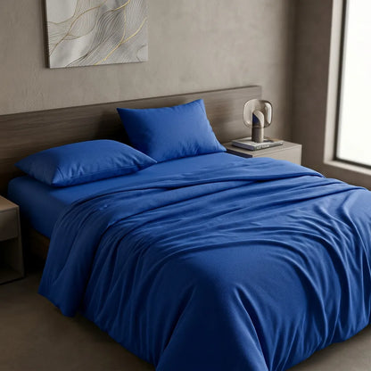Microfiber Solid Dyed Fabric for Bed Sheets and Loungewear – main product view