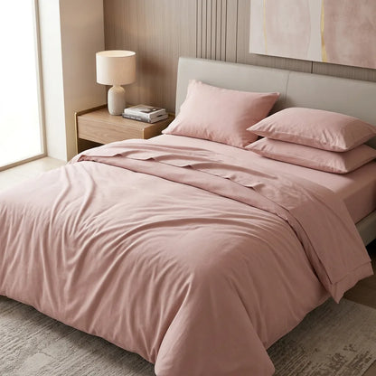 Soft-Touch Microfiber Solid Dyed Fabric for Bedding and Pajamas – main product view