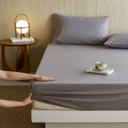 Smooth Microfiber Solid Dyed Fabric for Sheets and Nightwear – color, finish and additional product view