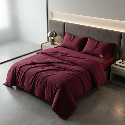 Microfiber Solid Dyed Fabric for Hotel Sheets and Duvet Covers – main product view