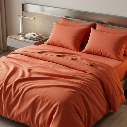 Smooth Microfiber Solid Dyed Fabric for Sheets and Sleepwear – main product view