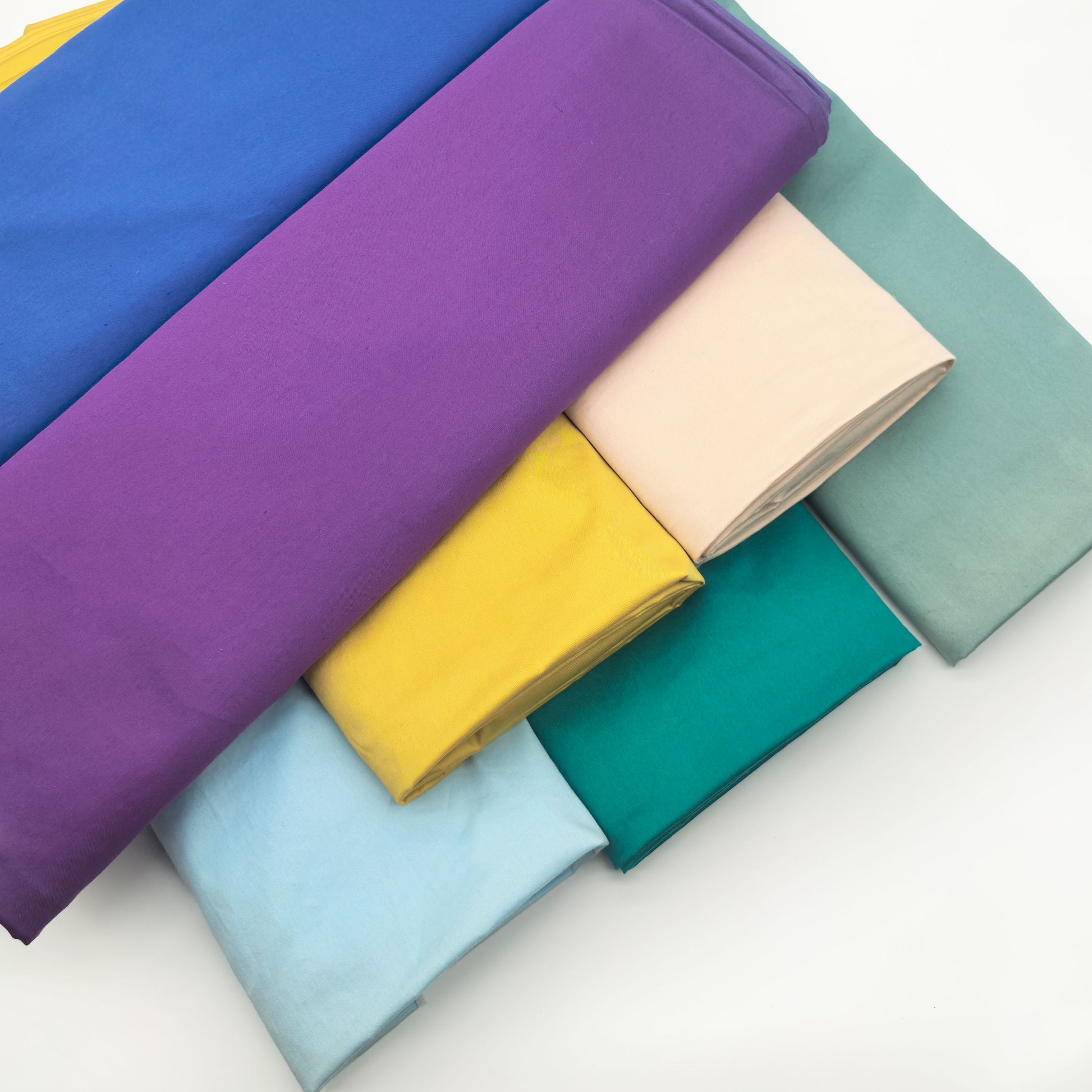Multi-Color Microfiber Solid Dyed Fabric for Sheets and Pajamas – color, finish and additional product view