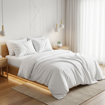 Brushed Microfiber Solid Dyed Fabric for Sheets and Loungewear – main product view