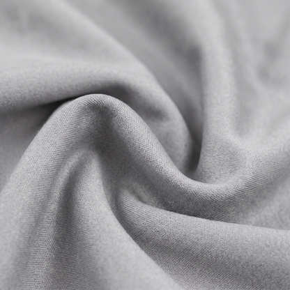 Brushed Microfiber Solid Dyed Fabric for Sheets and Loungewear – solid color and fabric surface detail