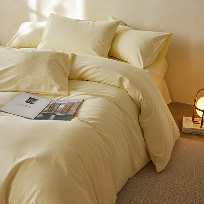 Hotel Microfiber Solid Dyed Fabric for Sheets and Bathrobes – microfiber texture and application detail