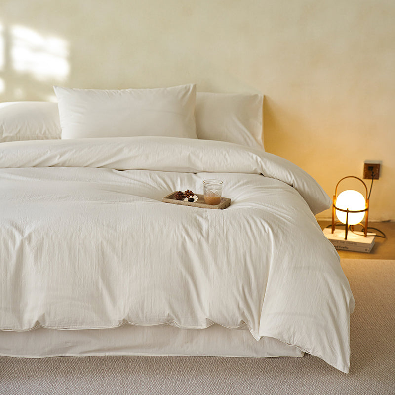 Custom-Spec Microfiber Solid Dyed Fabric for Sheets and Garments – solid color and fabric surface detail