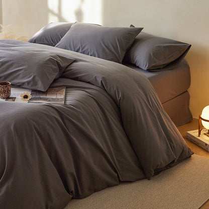 Bulk-Roll Microfiber Solid Dyed Fabric for Bedding and Loungewear – color, finish and additional product view