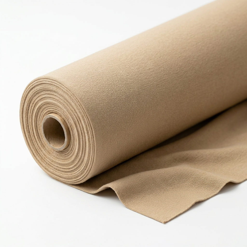 Matte-Finish Microfiber Solid Dyed Fabric for Loungewear and Bedding – solid color and fabric surface detail