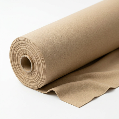 Matte-Finish Microfiber Solid Dyed Fabric for Loungewear and Bedding – solid color and fabric surface detail