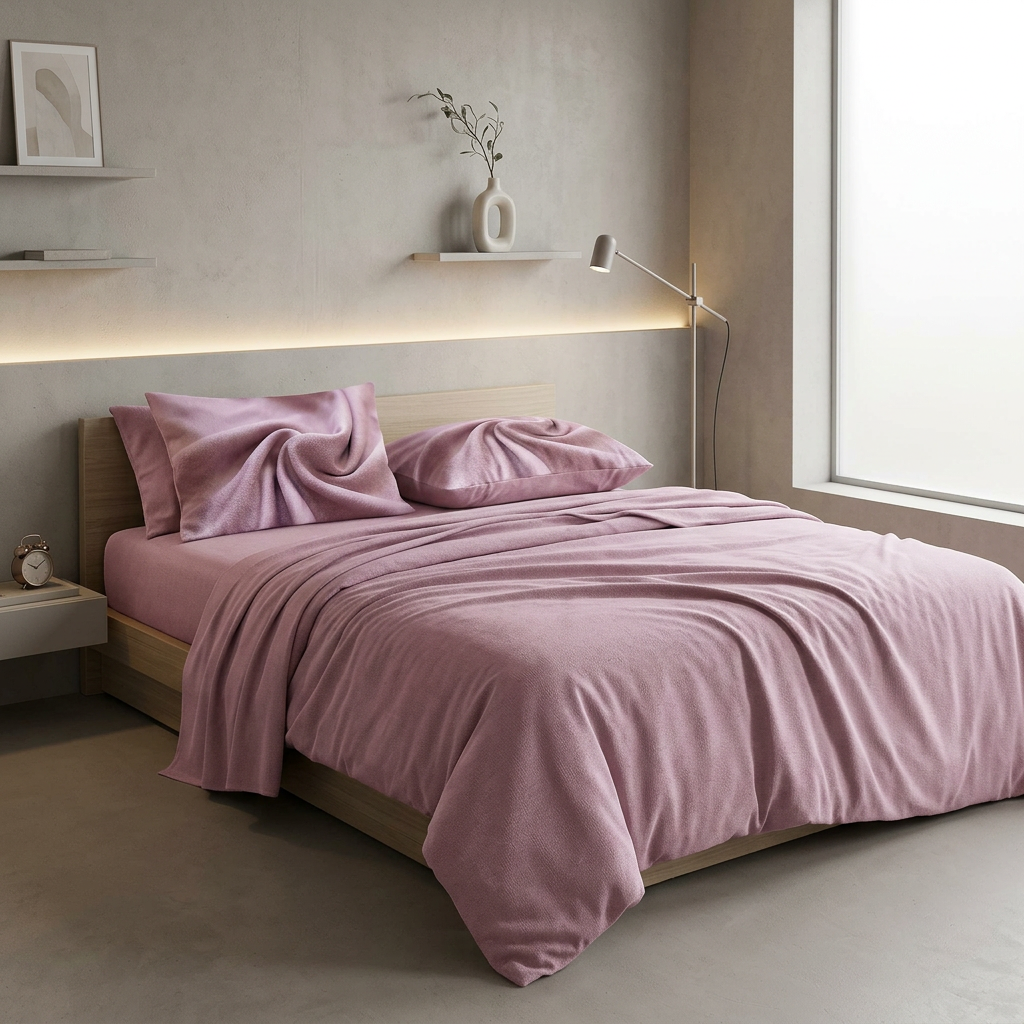 High-Density Microfiber Solid Dyed Fabric for Sheets and Sleepwear – main product view