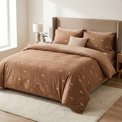 Custom Graphic Microfiber Printed Fabric for Covers and Homewear – printed pattern and surface detail