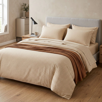 Custom Graphic Microfiber Printed Fabric for Covers and Homewear – color, print and additional product view