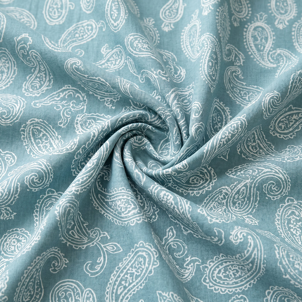 Custom Pattern Microfiber Printed Fabric for Bedding and Sleepwear – microfiber texture and application detail