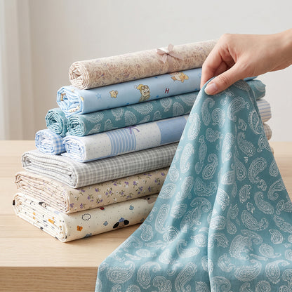 Soft-Touch Printed Microfiber Fabric for Sheets and Robes – main product view