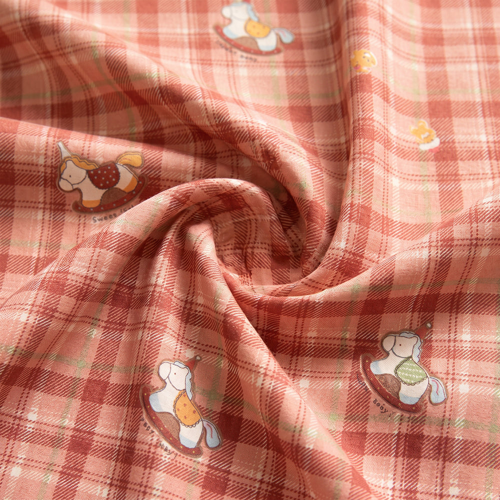 Low-MOQ Custom Printed Microfiber Fabric for Sheets and Loungewear – printed pattern and surface detail