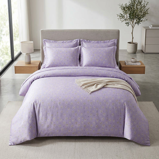 Bulk Custom Printed Microfiber Fabric for Bedding and Sleepwear – printed pattern and surface detail