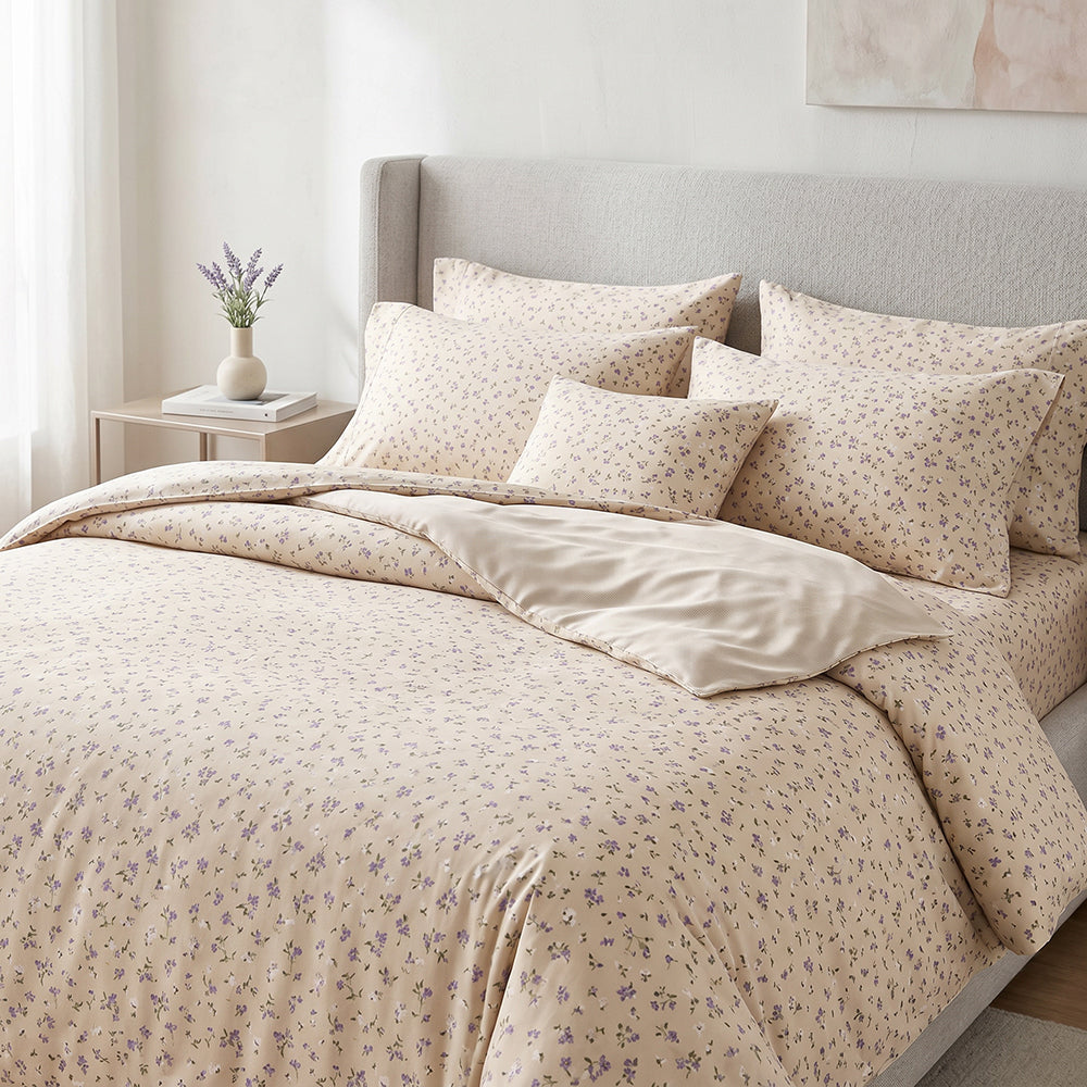 Bulk Custom Printed Microfiber Fabric for Bedding and Sleepwear – microfiber texture and application detail