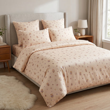 Floral or Geometric Printed Microfiber Fabric for Home Textiles – printed pattern and surface detail