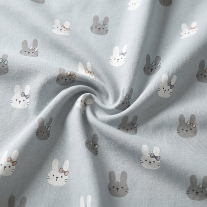 Botanical Printed Microfiber Fabric for Sheets and Pajamas – printed pattern and surface detail