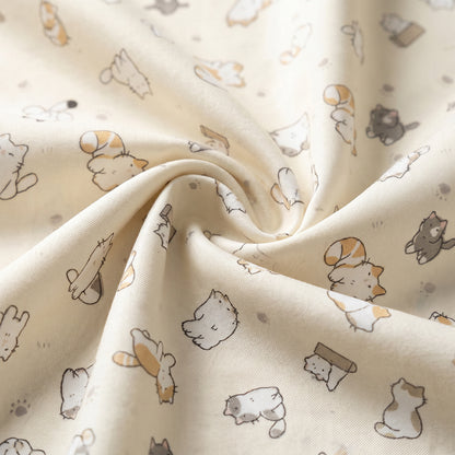 Custom Printed Microfiber Fabric for Nightwear and Bedding – printed pattern and surface detail