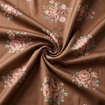 Wide-Width Printed Microfiber Fabric for Bedding and Garments – main product view