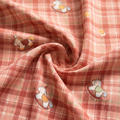 Smooth Printed Microfiber Fabric for Sheets and Loungewear – main product view