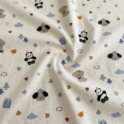 Bulk Printed Microfiber Fabric for Bedding and Sleepwear – printed pattern and surface detail