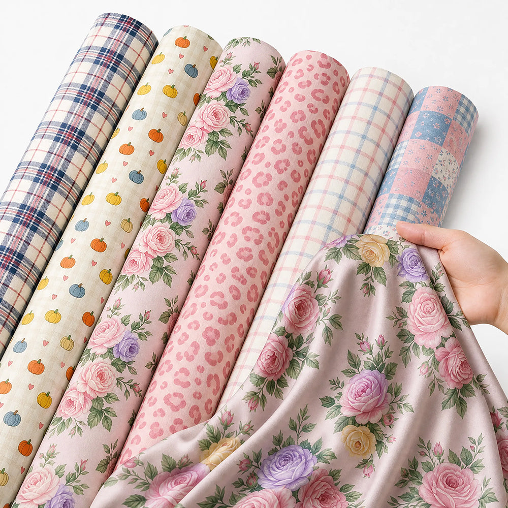 Factory Wholesale Washed Microfiber Fabric Smooth Washed Hand Feel Polyester Material for Quilt Covers Bedding Sets and Home Textiles - Image 1