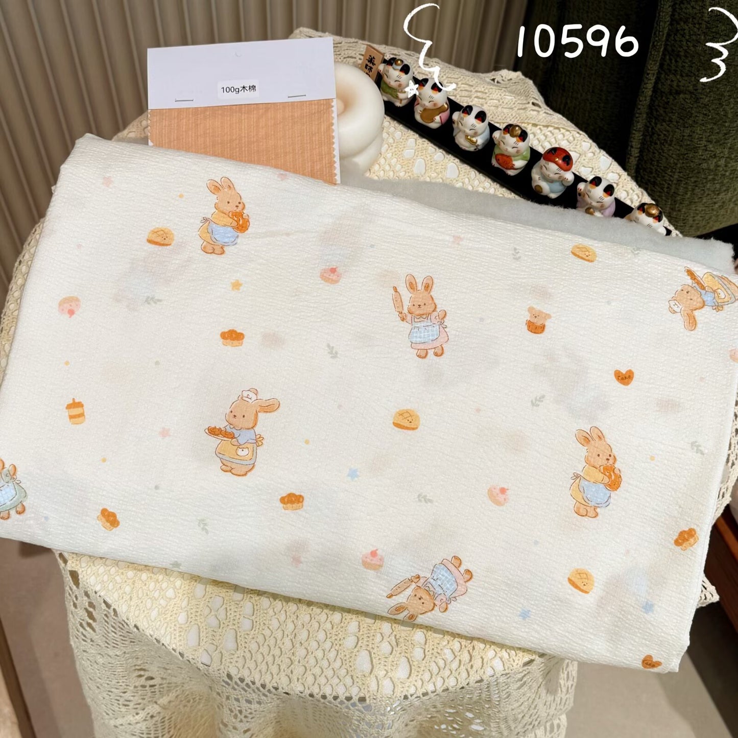 Lightweight Washed Microfiber Fabric Durable Easy-Care Construction Polyester Material for Comforter Covers Flat Sheets and Fitted Sheets - Image 3