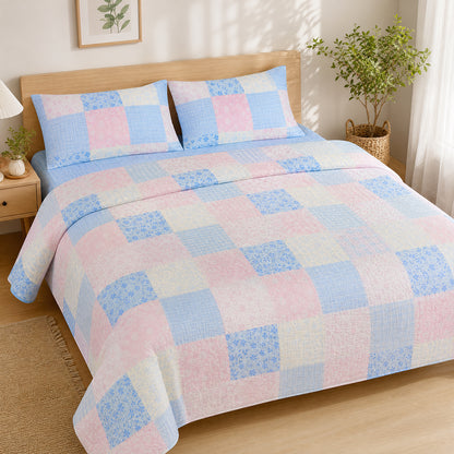 Hotel-Grade Washed Microfiber Fabric Wrinkle-Resistant Surface Polyester Material for Private Label Bedding and E-Commerce Home Textiles - Image 1