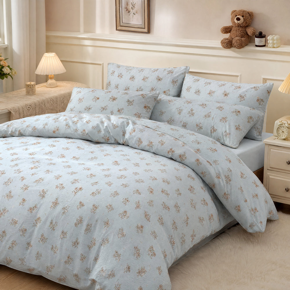 High-Density Washed Microfiber Fabric Colorfast Machine-Washable Finish Polyester Material for Lightweight Quilts Bedspreads and Decorative Bedding - Image 2